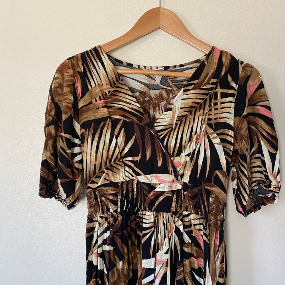 Old Navy Tropical Print Dress